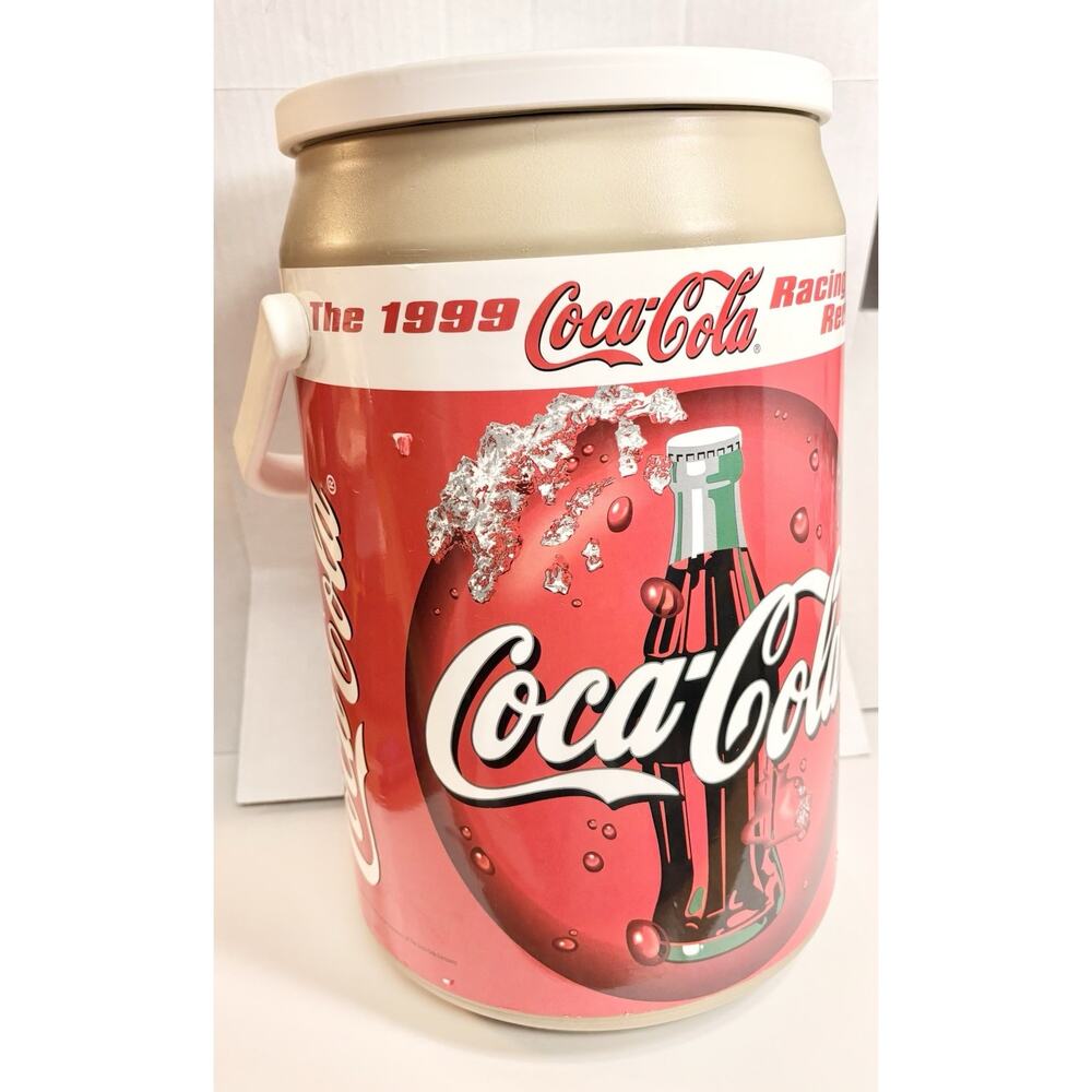 1999 Coca Cola Cooler Nascar Racing Family Kooler Kraft Picnic Fishing See Pics